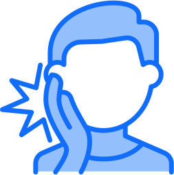 Tooth pain icon - Emergency dentist Grimsby